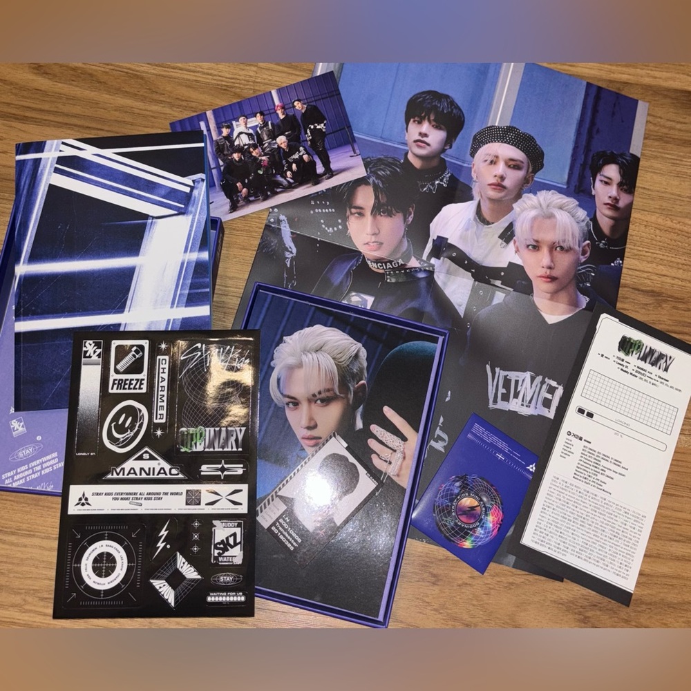 BTS Oddinary Album with Poster and Misc. Items